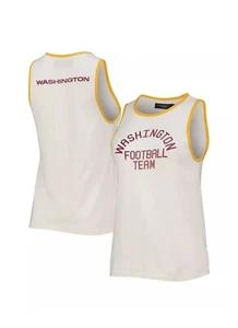 Washington Football Team Junk Food Damen Throwback Pop Bindung Schaufel Hals Tank - Bild 1 von 3