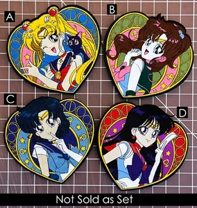 Sailor Moon Embroider Iron On Patches - Picture 1 of 14