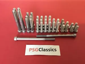 Bulloni viti a brugola copri motore acciaio inox Kawasaki Z750 KZ750 Twin 76-79 - Foto 1 di 6