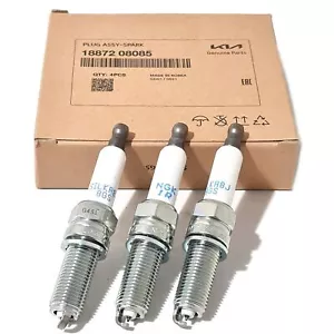 Originale KIA Candele 3 Pezzo 1887208085 Ceed Picanto Stonic Rio Nuovo Candela - Bild 1 von 2