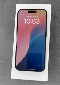 Used I Phone 15 Pro 128GB 8GB 6.1" Unlocked (Not in it's original box) - Afbeelding 1 van 2