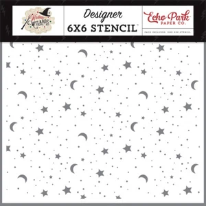 Plantilla de papel Echo Park BRUJAS Y MAGOS 6x6 - Enchanting Sky (WAW217034) - Imagen 1 de 1