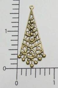 27733        6 Pc Brass Oxidized Victorian Dangle Jewelry Finding  SALE - Picture 1 of 1