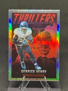 Derrick Henry 2022 Panini Rookies & Stars Thrillers #TH-17 Silver Prizm Titans - Imagen 1 de 2