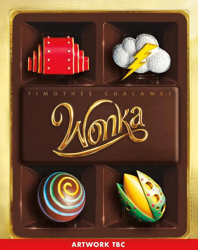 Wonka Limited Edition Steelbook 4K Ultra HD - Image 1 of 1