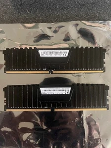 Corsair Vengeance LPX 16GB (2x8GB) DDR4 3200MHz Desktop RAM Memory Kit Black B2 - Picture 1 of 2