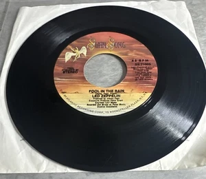 Led Zeppelin Fool In The Rain/Hot Dog Vinyl Record Swan Song 45 single 1979 VG+ - Picture 1 of 4