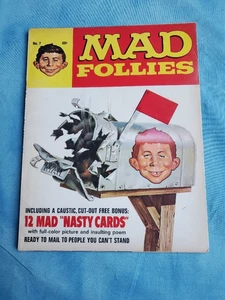 Mad Follies #7 1969 con todas las cartas - Imagen 1 de 6