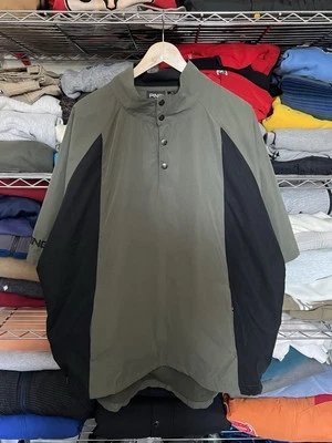 Camiseta Pulôver de Golfe Vintage Ping Collection Moletom Verde Oliva Tamanho XL - Imagem 1 de 4