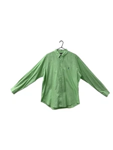 RALPH LAUREN Excellent Condition Men's Green Shirt, Size L Classic Fit - Picture 1 of 4