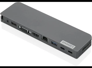 Lenovo USB-C Mini Dock (7 in 1) + alimentatore usb c - Foto 1 di 2