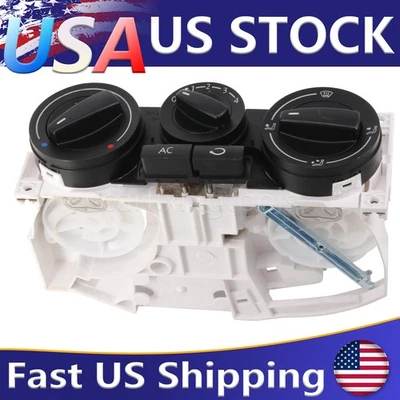Air & Heater AC Control Unit Panel Switch 1J0820045F For VW Golf Jetta Beetle - Изображение 1 из 4