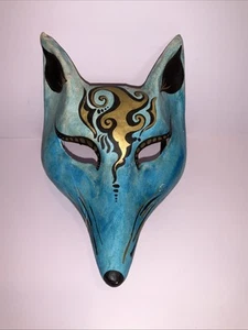 Vintage carnival fox mask new year ussr pressed rare - Picture 1 of 11