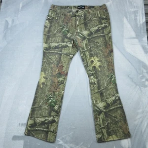 Mossy Oak Pants Womens 16 Camo Infinity Bootcut Hunting Stretch Flare 56301-C1 - Picture 1 of 12