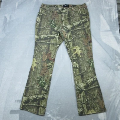 Mossy Oak Pants Womens 16 Camo Infinity Bootcut Hunting Stretch Flare 56301-C1 - Image 1 of 4
