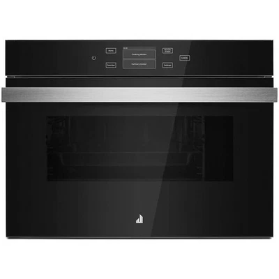 JennAir JJW6024HM-0 24" Electric Wall Steam Oven in BLACK GLASS STAINLESS STEEL - Image 1 of 4