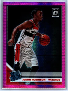 2019 Donruss Rated Rookie - Justin Robinson #174 Pink Variant - Bild 1 von 2