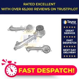 Water Pump fits SMART FORTWO 1.0 07 to 14 Coolant NAPA Top Quality Guaranteed - Picture 1 of 7