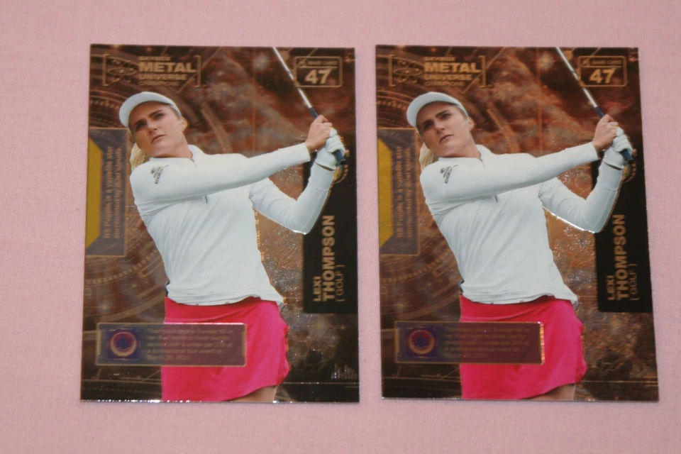 LEXI THOMPSON (2) 2021 SKYBOX METAL UNIVERSE CHAMPIONS #47 - Image 1 of 1