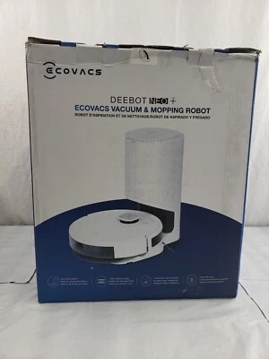 ECOVACS DEEBOT NEO+ Robot Vacuum & Mop with Auto Empty Station App Voice Enabled - Image 1 of 4