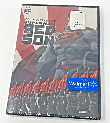 DC Universe Superman Red Son Walmart DVD New Sealed NTSC Region 1 USA - Image 1 of 3