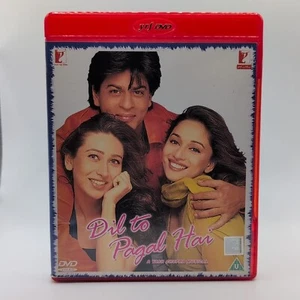 Dil To Pagal Hai (1997) Bollywood, Shah Rukh Khan, Madhuri Dixit, Region Free - Picture 1 of 5