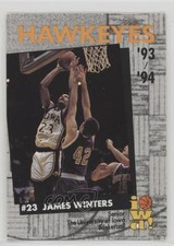 1993-94 Iowa Hawkeyes Team Set James Winters #23