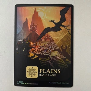 Magic the Gathering Lost Caverns of Ixalan #0267 Plains Foil Land - Picture 1 of 2