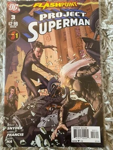 FLASHPOINT : PROJECT SUPERMAN #3 DC Comics 2011 NM - Picture 1 of 1