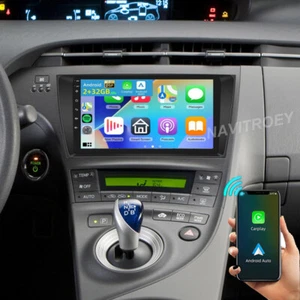 For Toyota Prius 2010-2015 Apple Carplay Car Stereo Radio Android 13 GPS Navi BT - Picture 1 of 20