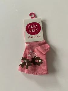 Cakewalk Socken Mädchen 68/74 Rosa Coral Braun 9-12 Monate Polo Hilfiger - NEU - Bild 1 von 5