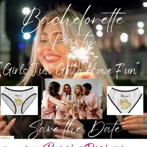Bachelorette Party Hilarious Panty Gift to the Bride-to-Be - Picture 1 of 7