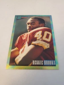 Reggie Brooks Redskins 1993 Bowman Rainbow Foil #62 - Picture 1 of 3