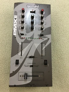 Gemini PMX-80 Stereo Preamp Mixer, 2 channel, faders, EQ controls, mic, phones, - Picture 1 of 6