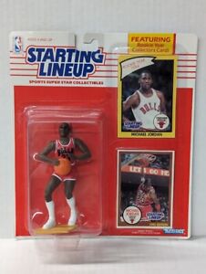 Starting Lineup 1990 Michael Jordan Chicago Bulls Figure Rookie Card PLEASE READ