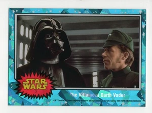 2022 Topps Star Wars Chrome Sapphire Edition #7 The Villainous Darth Vader - Bild 1 von 2
