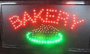 2 pcs Bakery neon Led Sign ,store sign ,shop sign, business sign, window sign - Picture 1 of 3