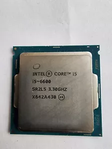 Intel Core i5-6600 CPU 3.3GHz (Turbo 3.9GHz) LGA1151 Skylake SR2L5 6th Gen - Picture 1 of 3