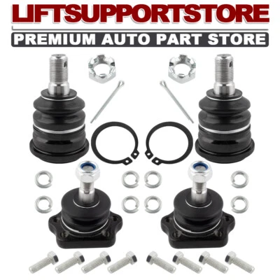 Kit de rótula superior e inferior derecha derecha juego de 4 para camioneta Nissan D21 carrocería dura 2x2 Foto 1 de 4