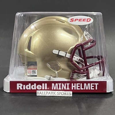 Mini casco de velocidad Boston College Eagles Riddell con licencia NCAA ¡Nuevo! Foto 1 de 4