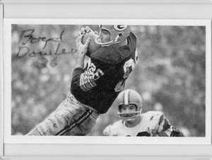 Tarjeta índice B firmada autografiada por Boyd Dowler NFL Packers 3x5 - Imagen 1 de 1