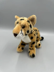Adventure Planet CHEETAH Spotted Leopard Realistic Plush 12” Stuffed Animal - Picture 1 of 9
