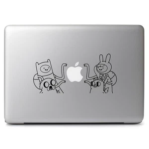 Adventure Time Finn Jake Decal Sticker for Macbook Laptop Car Window Cup Mug - Picture 1 of 4