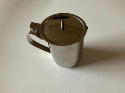 VOLLRATH 46210 ACERO INOXIDABLE CREMA SERVIDOR CON TAPA 10 OZ nuevo Foto 1 de 4