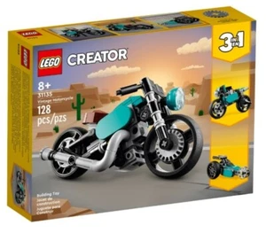 LEGO 31135 CREATOR 3 IN 1 MOTO MOTOCICLIETTA VINTAGE DA 8 ANNI + - Foto 1 di 6