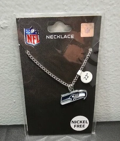Philadelphia Eagles 22" Chain Necklace with Metal Team Logo Charm NFL Football Cover