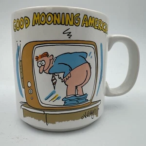 Coffee Mug Cup Vg Myers Original Art Good Mooning America VTG 🤣🤣 - Picture 1 of 4