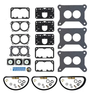 Holley/Mopar Rebuilder Direct Connection Rebuild Carb Kit For 3 X 2 -Three Kits. - Bild 1 von 1