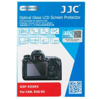 JJC Glass LCD Protector for Canon EOS R3, EOS R5, EOS R5C, EOS R5 II, EOS R1, EO - Image 1 of 4