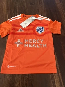 Nuova maglia da calcio Nike Toddler FC Cincinnati taglia arancione 5T - Foto 1 di 3